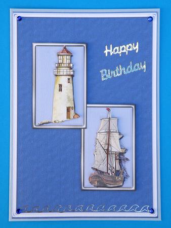 Ahoy There! Quick Card by Suzi Cooper