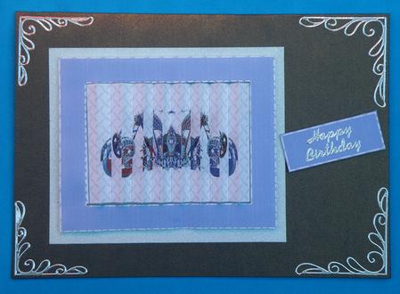 Motor Bike Flip Card Kit by Suzi Cooper