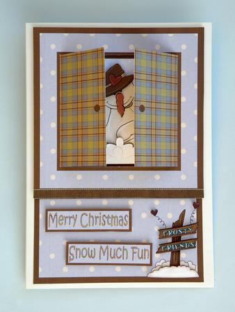 Open the Door! Snow Much Fun Card by Suzi Cooper