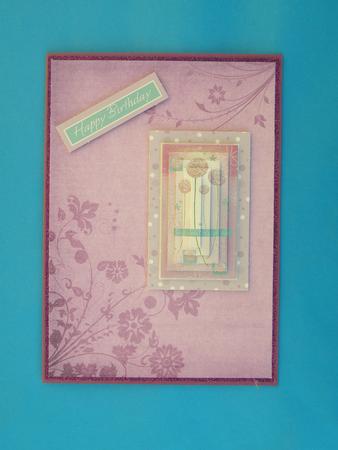 Shabby Chic Floral Flourish Background (lilac) by Suzi Cooper