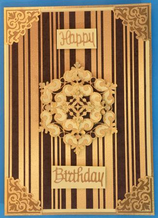 Black & Gold Background by Suzi Cooper