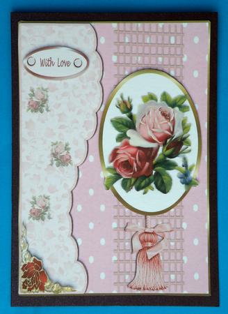 Tassled Roses Polka Dots by Suzi Cooper