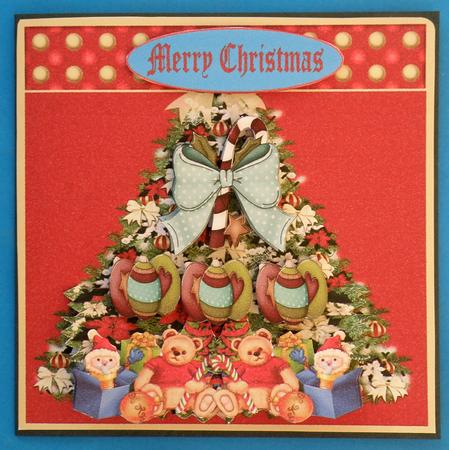 Flip and Flop Card Fron Christmas Tree Quick Double Dimensi by Suzi Cooper