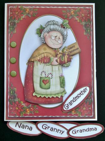 Merry Christmas Grandma by SYLVIA Chapman