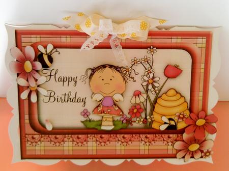 Birthday Garden Fairy Topper by SYLVIA Chapman