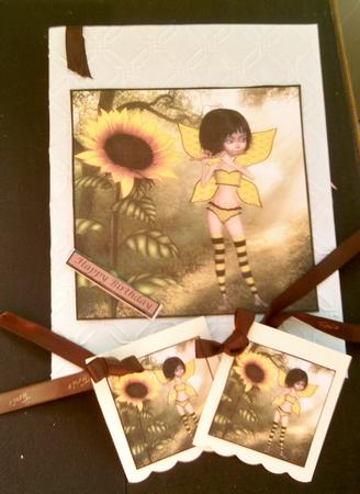 Flute Fairy Topper 1 by SYLVIA Chapman