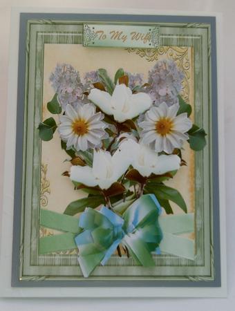 Lilac, Magnolia, and Daisys by SYLVIA Chapman