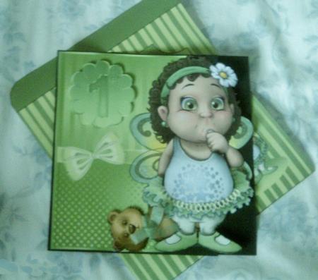 Little Ballet Dancer Over the Edge Card Kit by SYLVIA Chapman
