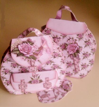 Fragrant Rose Ladies or Young Adults Backpack Kit by SYLVIA Chapman