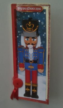 Nutcracker Soldier Christmas Step by Step Large Dl by SYLVIA Chapman