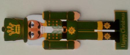 Nutcracker Soldier Shaped Large Dl Mini Kit by SYLVIA Chapman