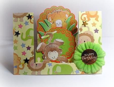 Centre Step Card With Lacy Mats Featured Gallery Photo