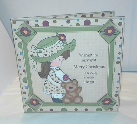 Special Little Girl 2 Christmas Mini Kit by Sylvia Sprot