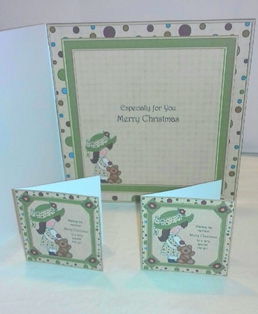 Special Little Girl 2 Christmas Mini Kit by Sylvia Sprot