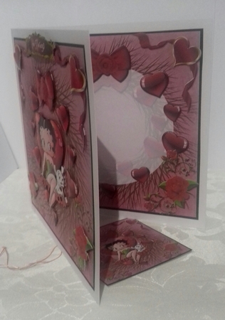Betty Boop Valentines 1 Mini Kit by Sylvia Sprot