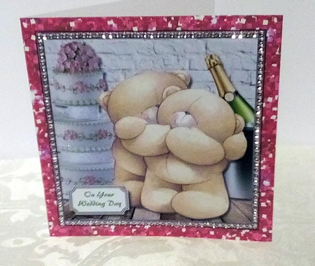 Forever friends wedding day by Sylvia Sprot