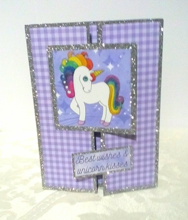 Birthday Wishes & Unicorn Kisses (Purple) by Sylvia Sprot