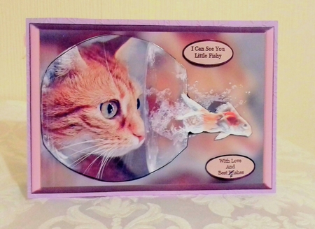 I Can See You Little Fishy Insert by Sylvia Sprot