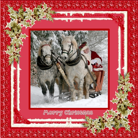 2 Merry & Bright Frames by Taina Kankare