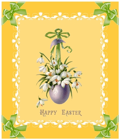 Vintage Easter Clipart - Set One - Designers Resource - 10 x PNG Images by Taina Kankare