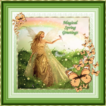Flutterbys Frame Sets-Easter by Taina Kankare