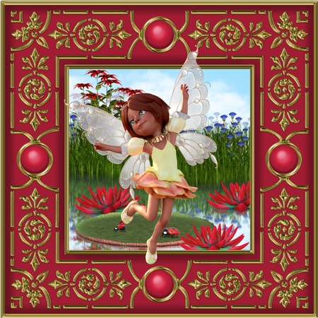 Deco Artistry Square Frames by Taina Kankare