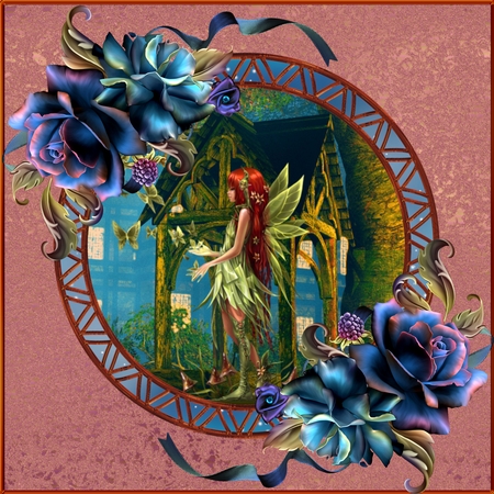 Metal Magic Round Frames by Taina Kankare