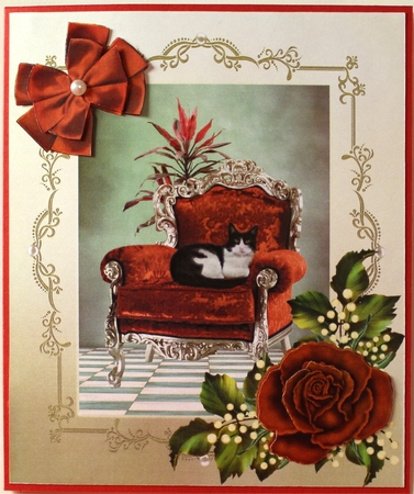 Cu Gold Border Frames Set 1 by Taina Kankare