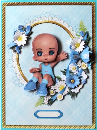 6 Cute Caucasian Baby Boy Poser Tubes by Taina Kankare