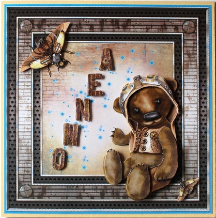 3 Cu4cu Steampunk Bugs by Taina Kankare