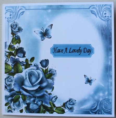 Have a Lovely Day! Black Script Coloured Tags by Taina Kankare