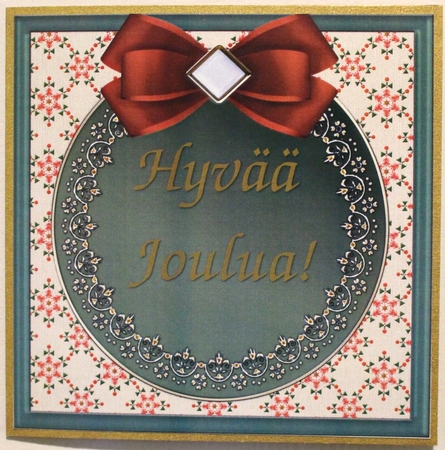 A4 Angel Christmas Background Paper by Taina Kankare