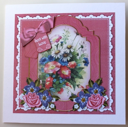 Wildflowers Sent with Love 6in Floral Step by Step by Taina Kankare