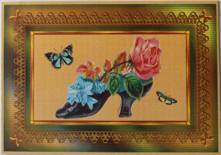 Set of 6, Victorian, Vintage Shoes and Boots by Taina Kankare