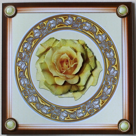 Decortive Metallic Frames by Taina Kankare