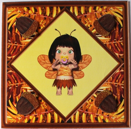 Gold Tone Frames Set of 6 by Taina Kankare