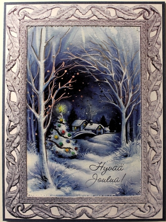 silver ornate insert by Taina Kankare
