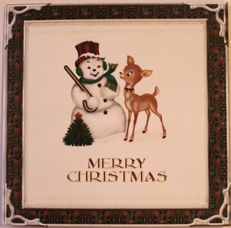 snowman and reindeer cu4cu by Taina Kankare
