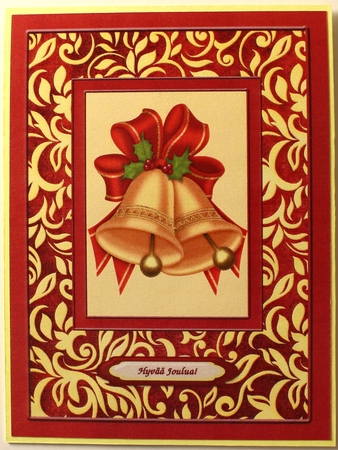 Christmas Colors 1 A4 Size Digital Paper Backgrounds - Vines & Floral Patterns 1 by Taina Kankare