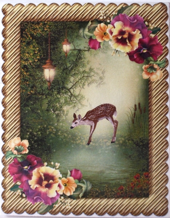 stunning  Frames card fronts toppers / backgrounds by Taina Kankare