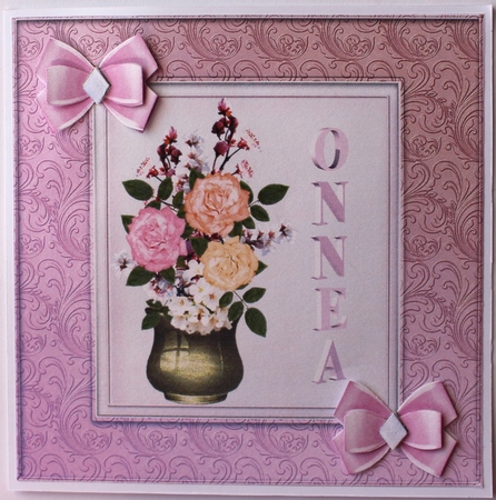 Easter Bunnies Flowers set 6 by Taina Kankare