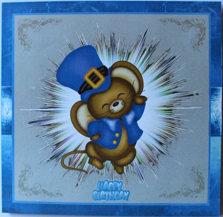 6 Cute Mice Wearing Top Hats Png by Taina Kankare