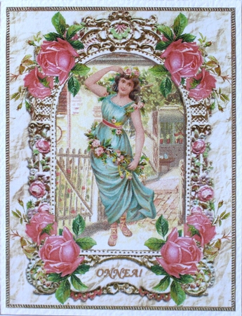 Vintage Flower Girls by Taina Kankare