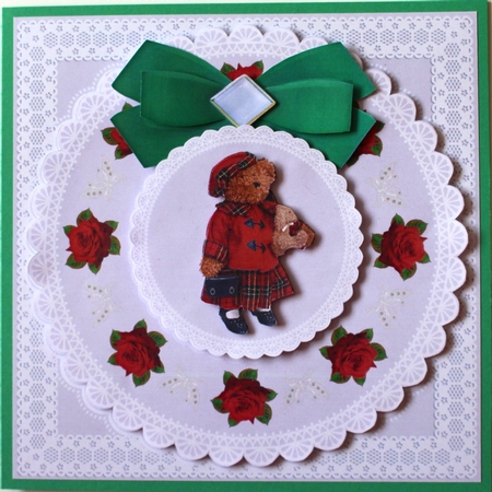 Rose Decoupage 9 by Taina Kankare