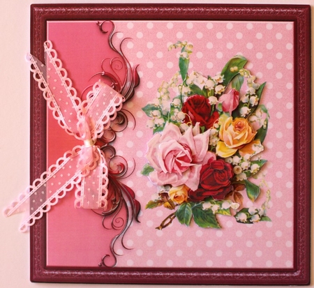 Vintage Floral Bouquets set of 4 PNG by Taina Kankare