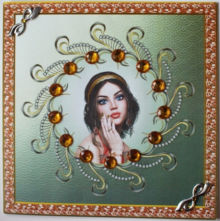Beautiful jewel frames by Taina Kankare