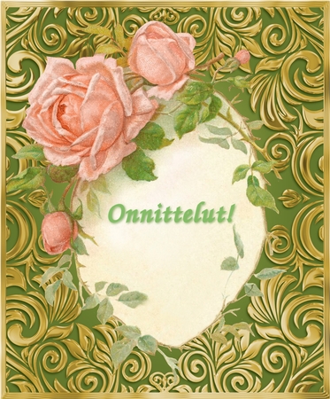 Vintage Style Romantic Clip-Art by Taina Kankare