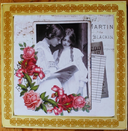 Gold Frames and Sentiment Tags by Taina Kankare