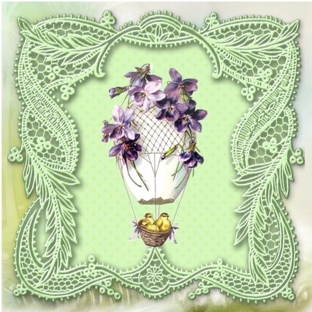 Victorian Easter Scraps Set One For Cardmaking & Scrapbooking PNG 300 DPI PU CU  by Taina Kankare
