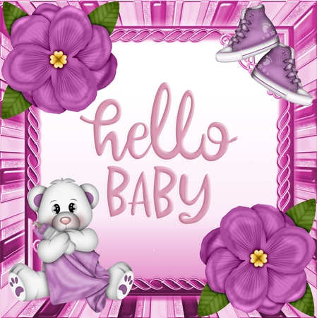 Ohh Baby Word Art  by Taina Kankare